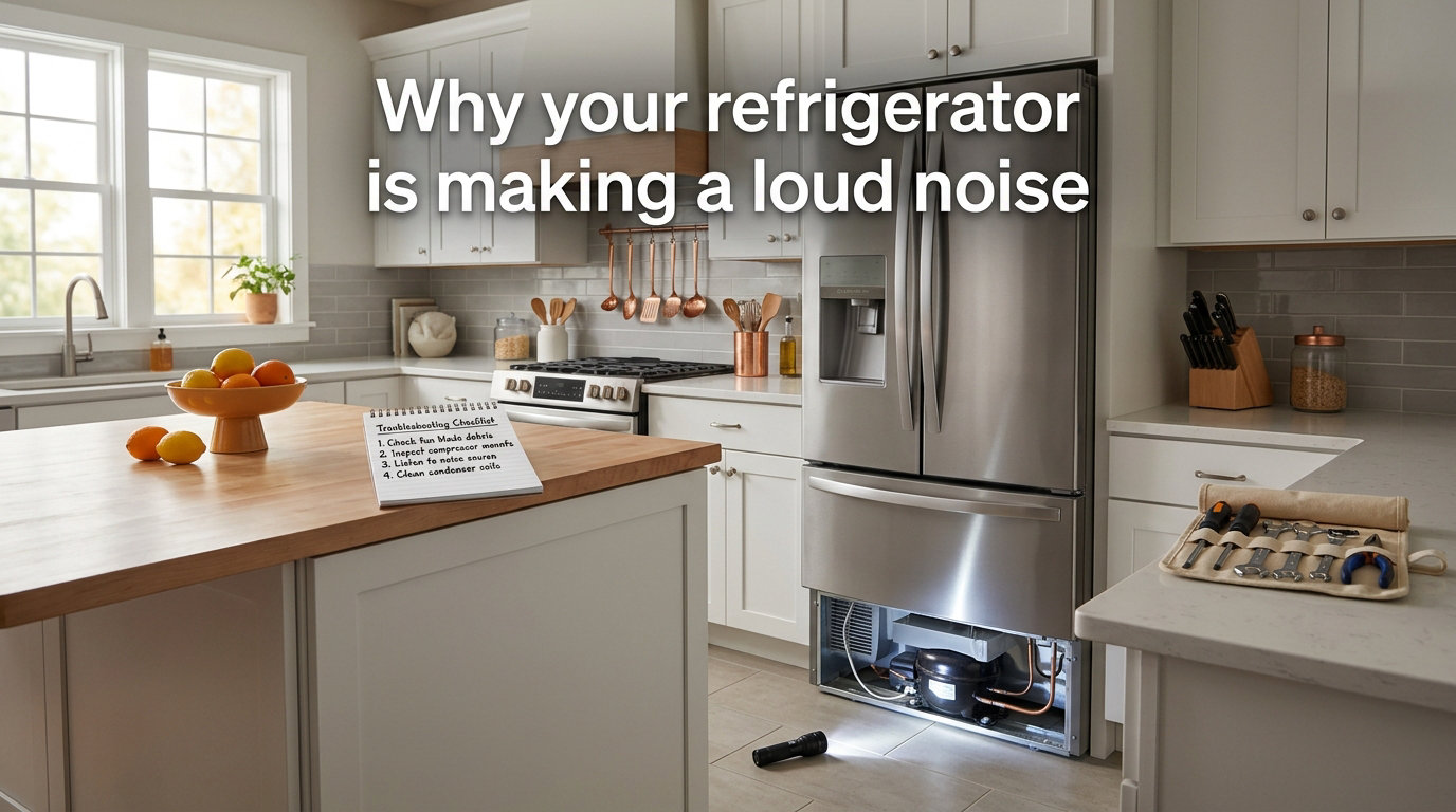 Why your refrigerator is making a loud noise