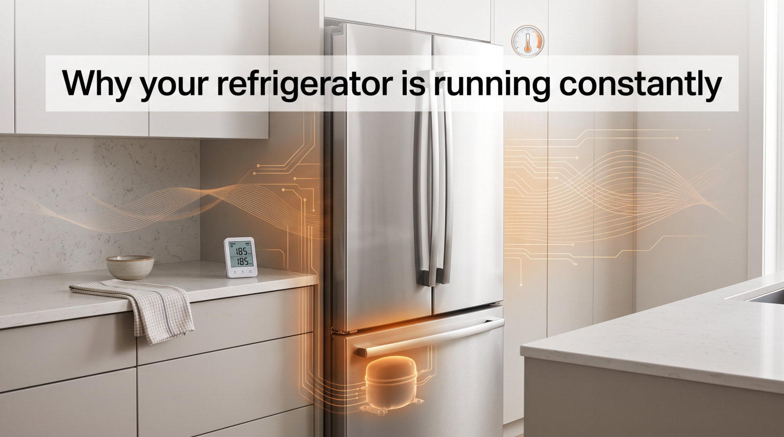 Why your refrigerator is running constantly
