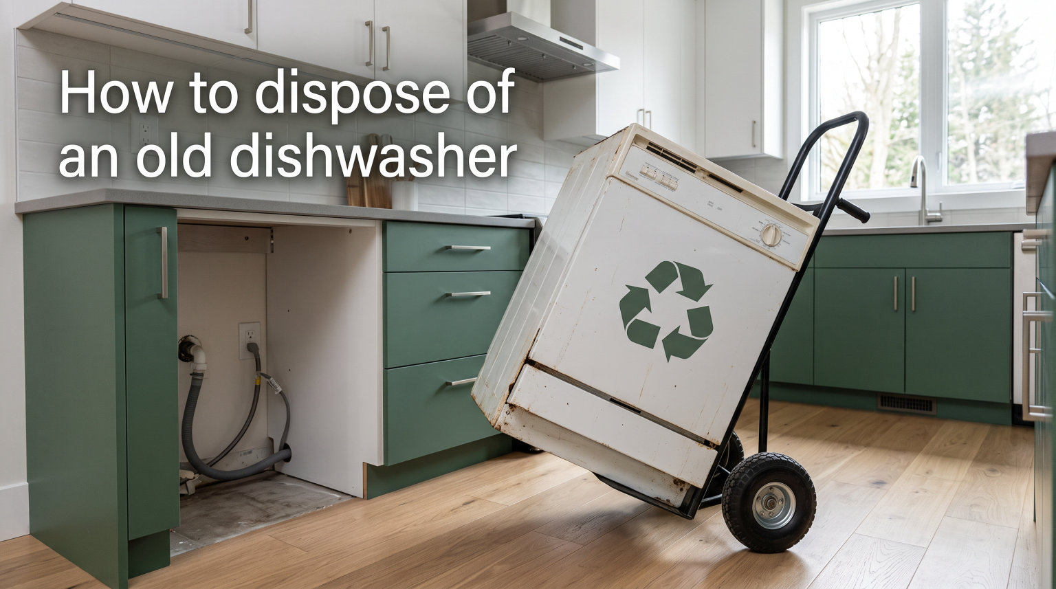 How to dispose of an old dishwasher