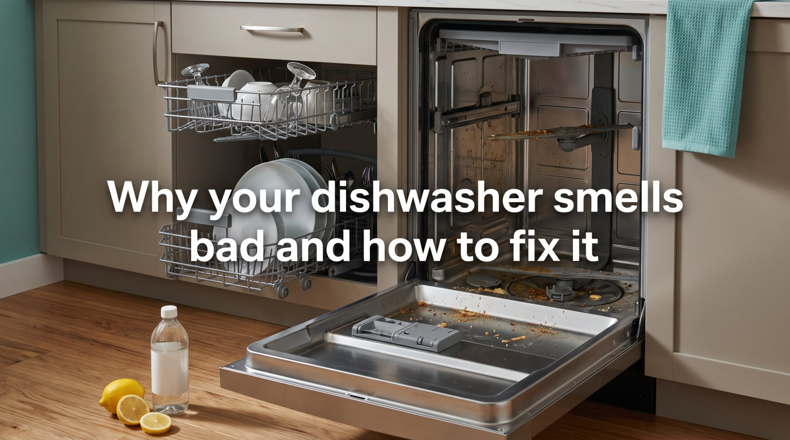 Why your dishwasher smells bad and how to fix it