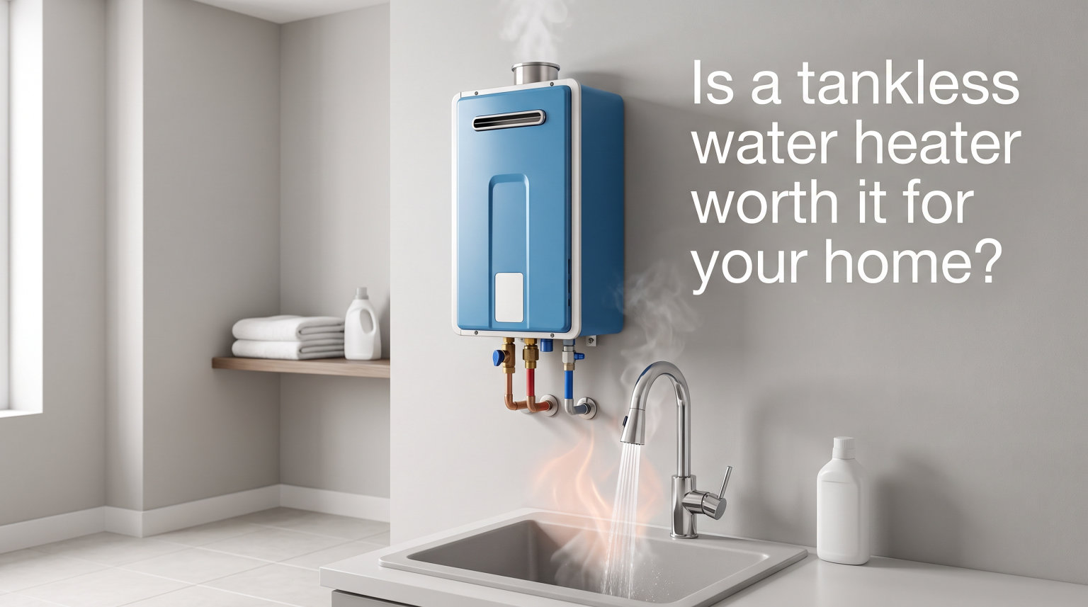 Is a tankless water heater worth it for your home