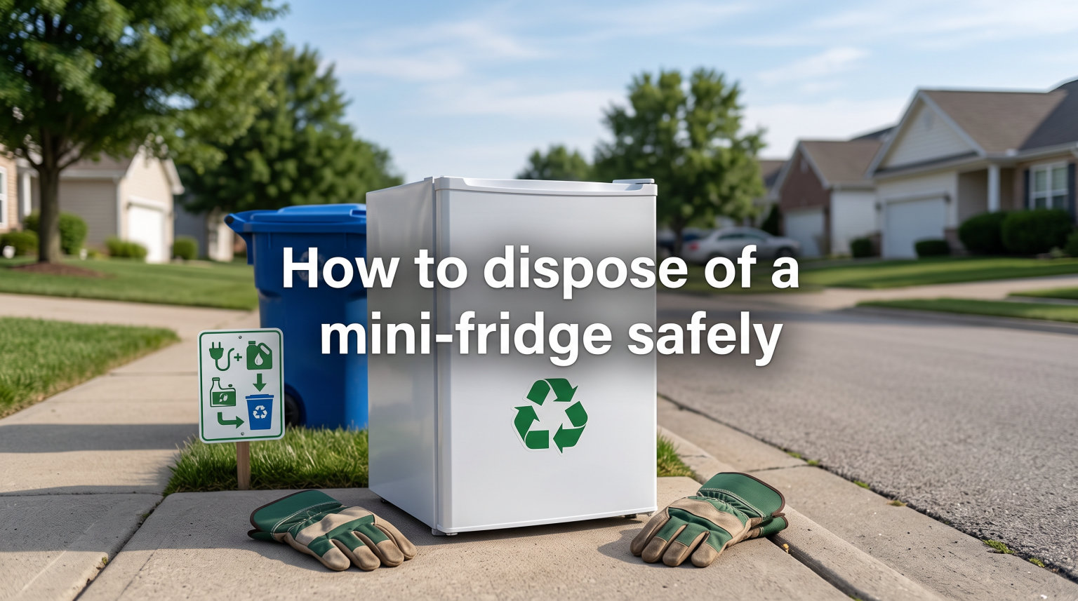 How to dispose of a mini-fridge safely
