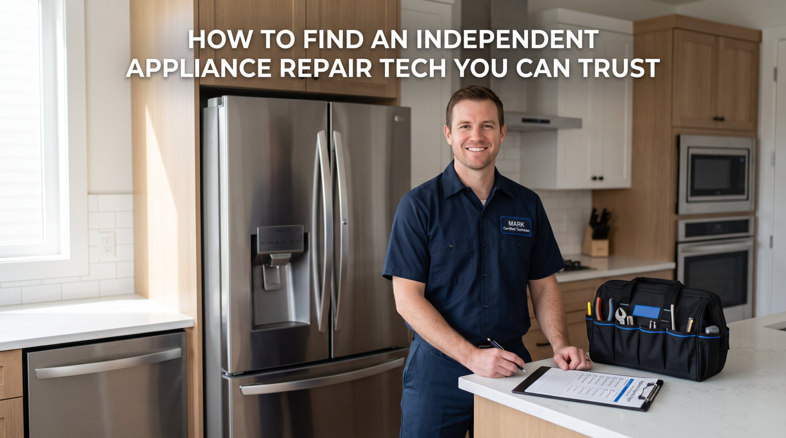 How to find an independent appliance repair tech you can trust