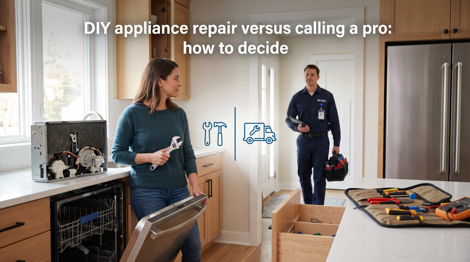 DIY appliance repair versus calling a pro: how to decide
