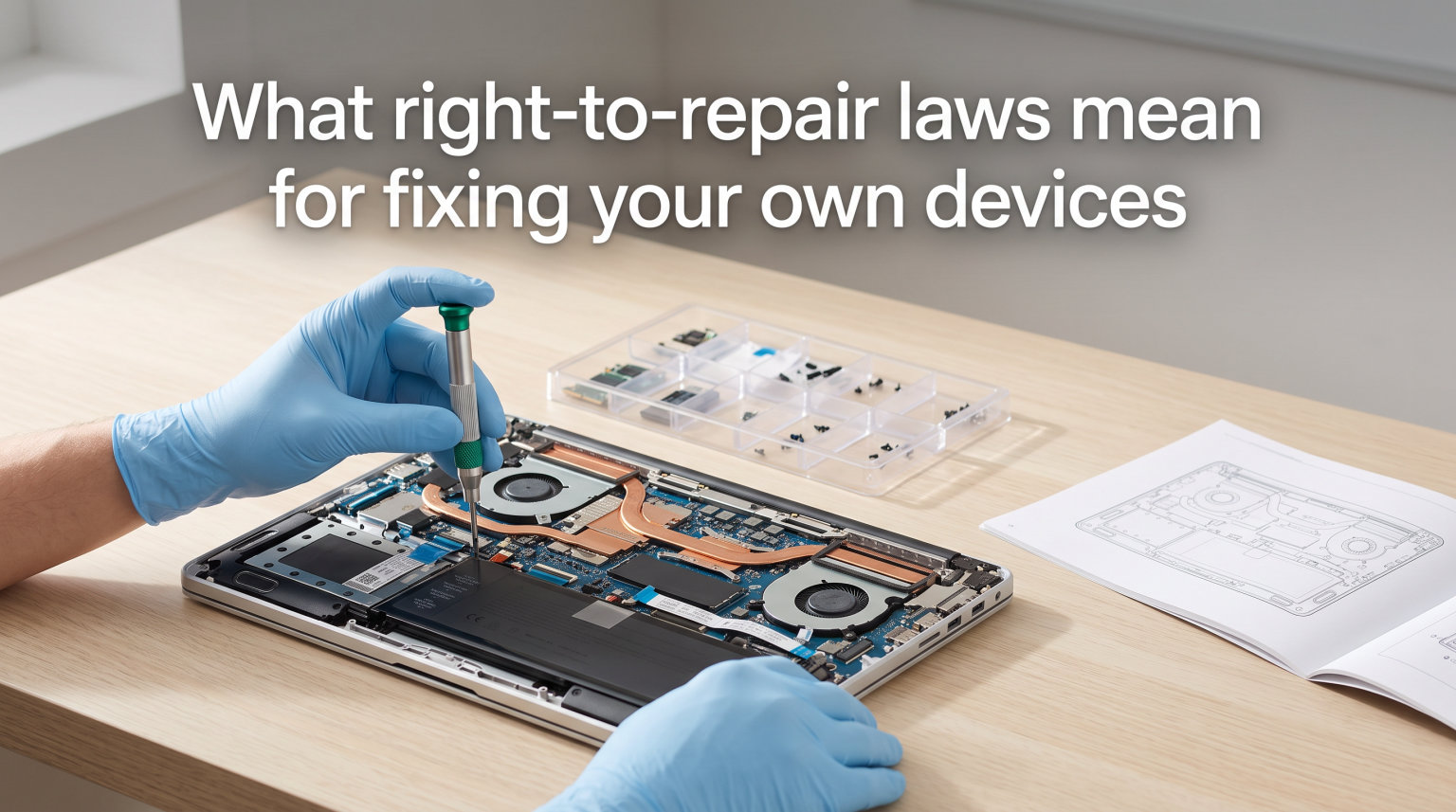 What right-to-repair laws mean for fixing your own devices