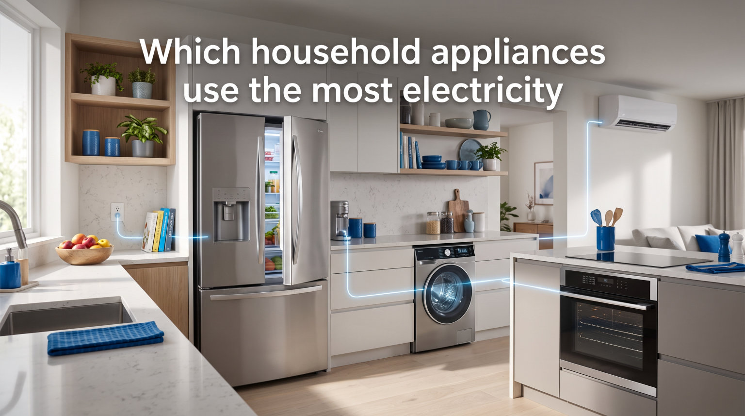 Which household appliances use the most electricity