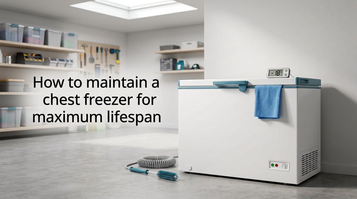 How to maintain a chest freezer for maximum lifespan