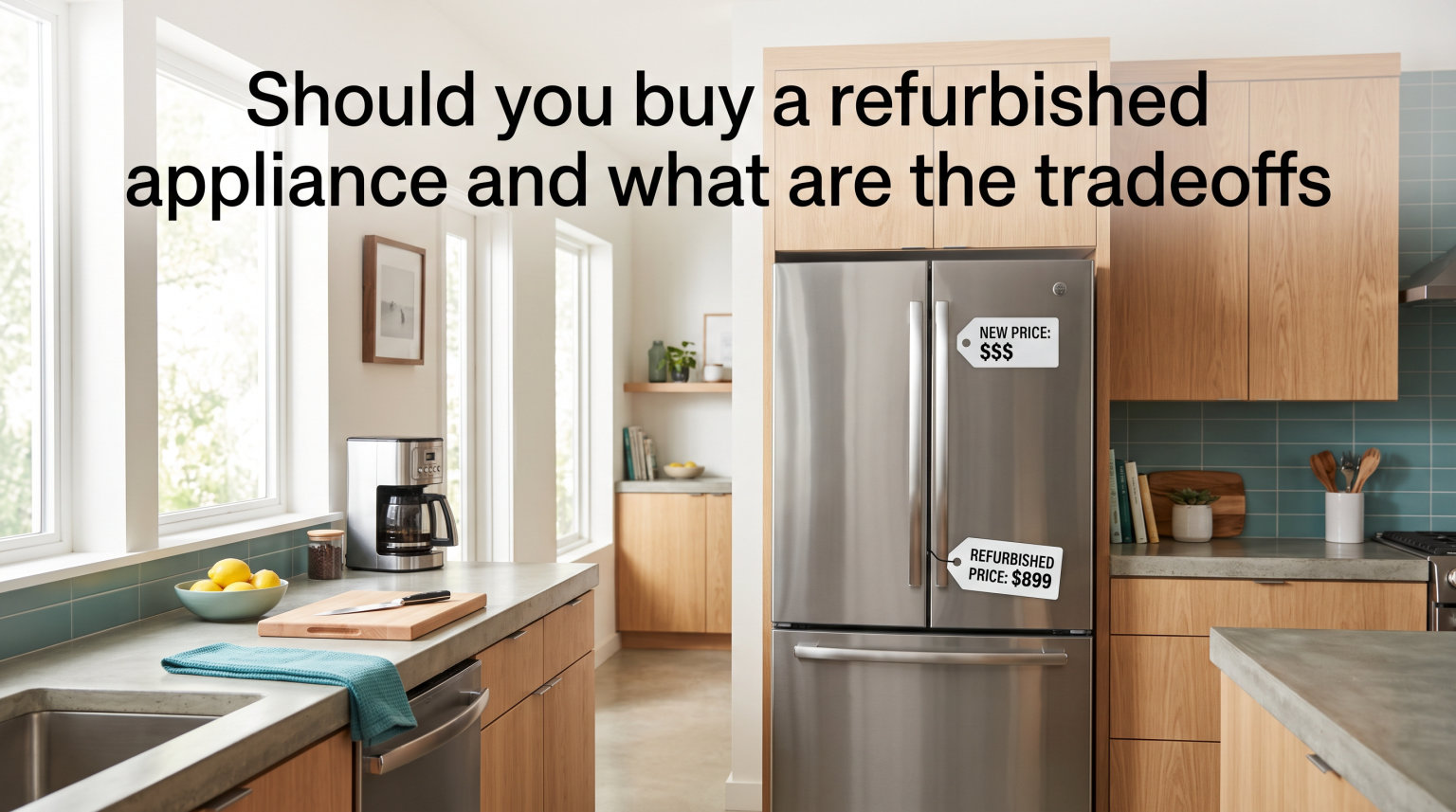 Should you buy a refurbished appliance and what are the tradeoffs