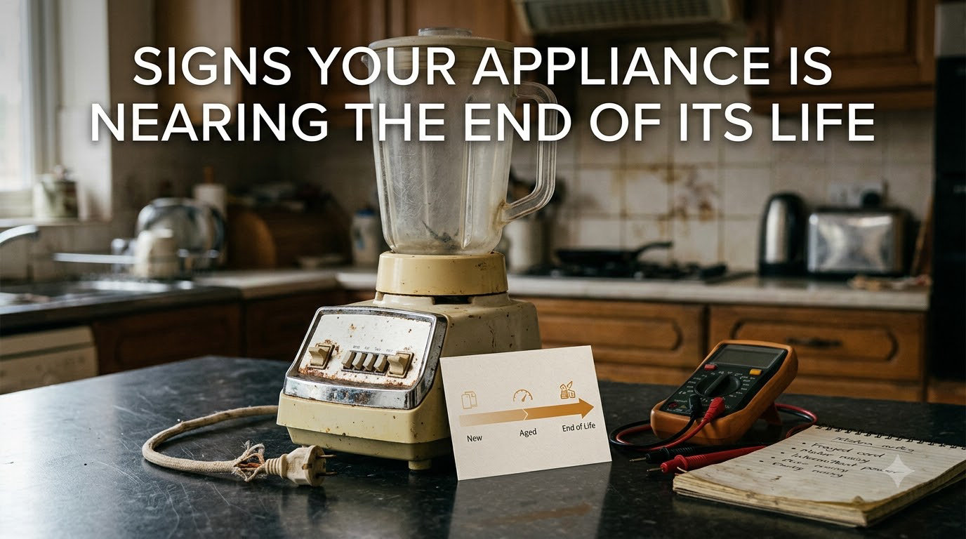 Signs your appliance is nearing the end of its life