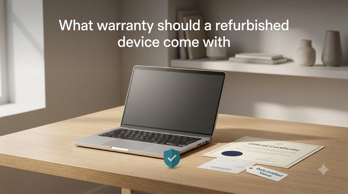 What warranty should a refurbished device come with