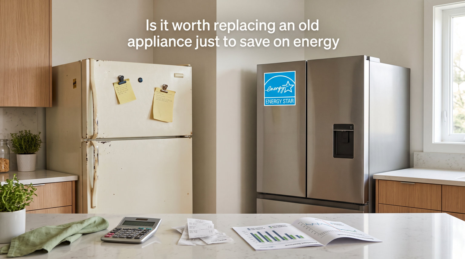 Is it worth replacing an old appliance just to save on energy