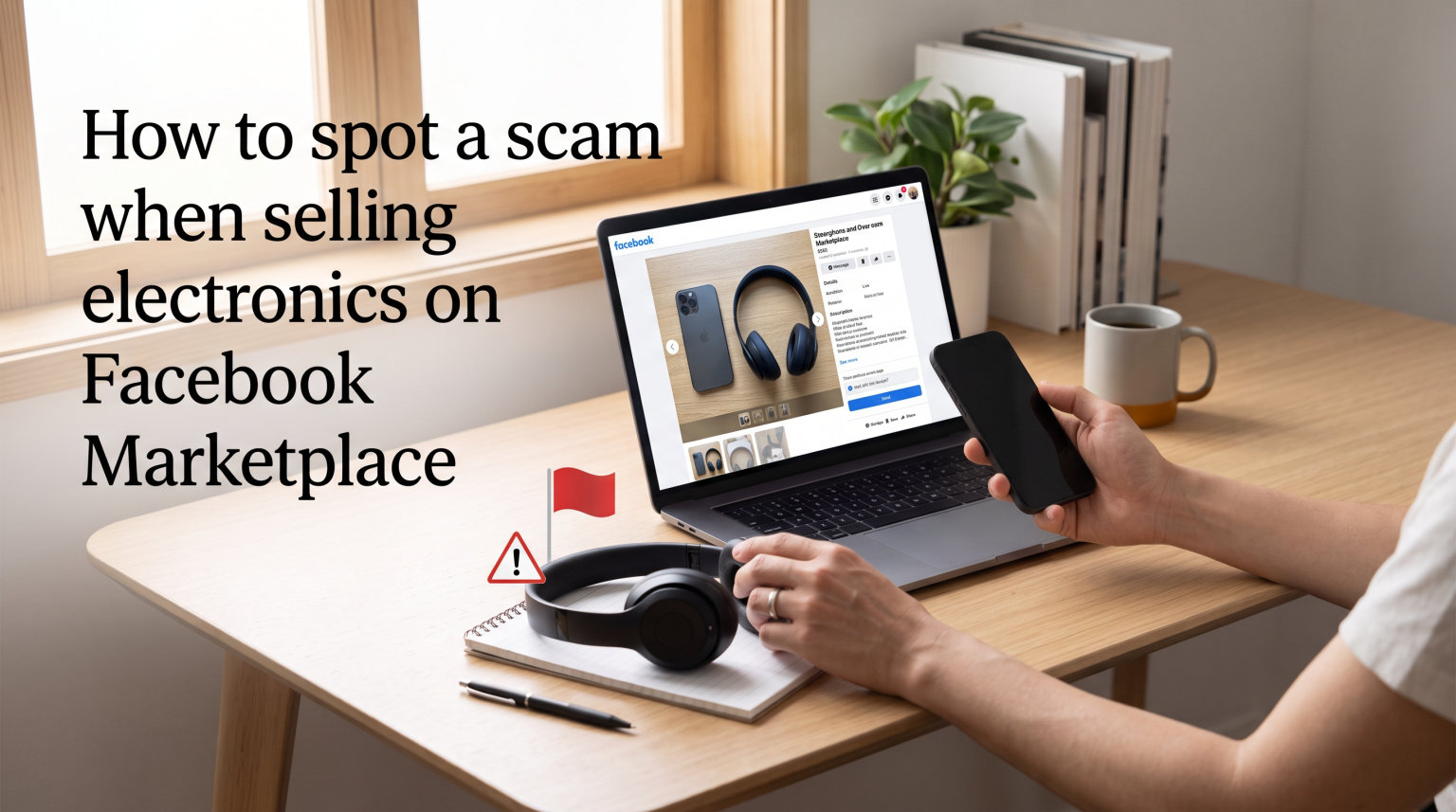 How to spot a scam when selling electronics on Facebook Marketplace