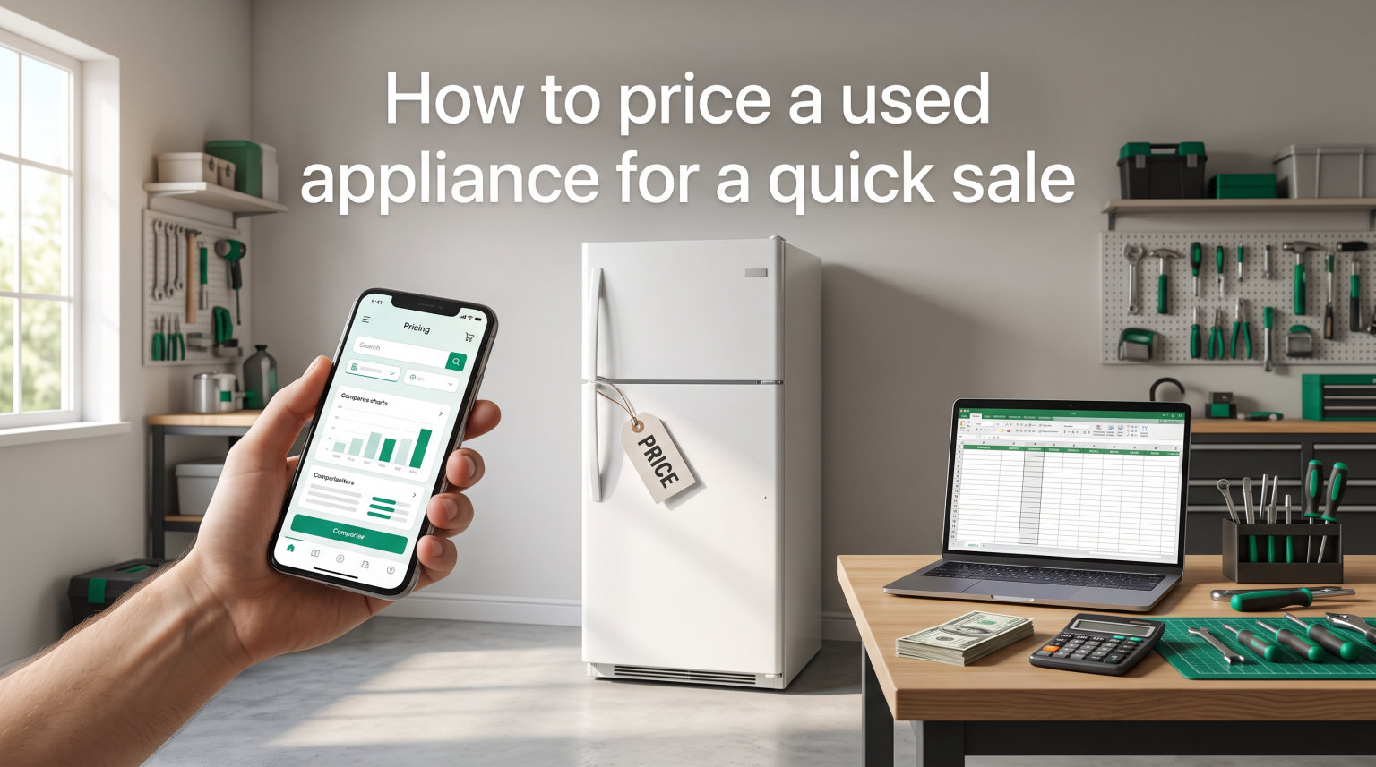 How to price a used appliance for a quick sale