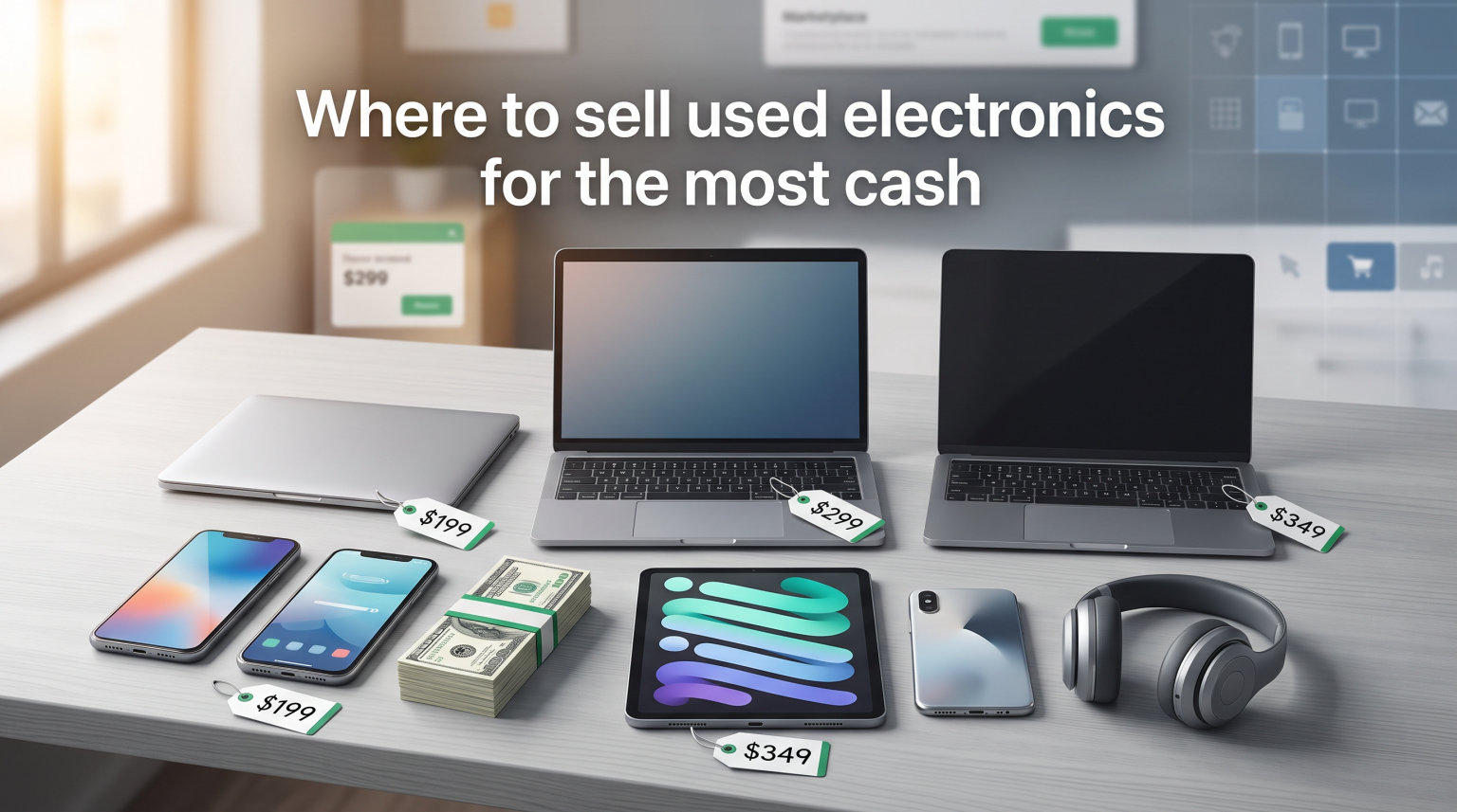 Where to sell used electronics for the most cash