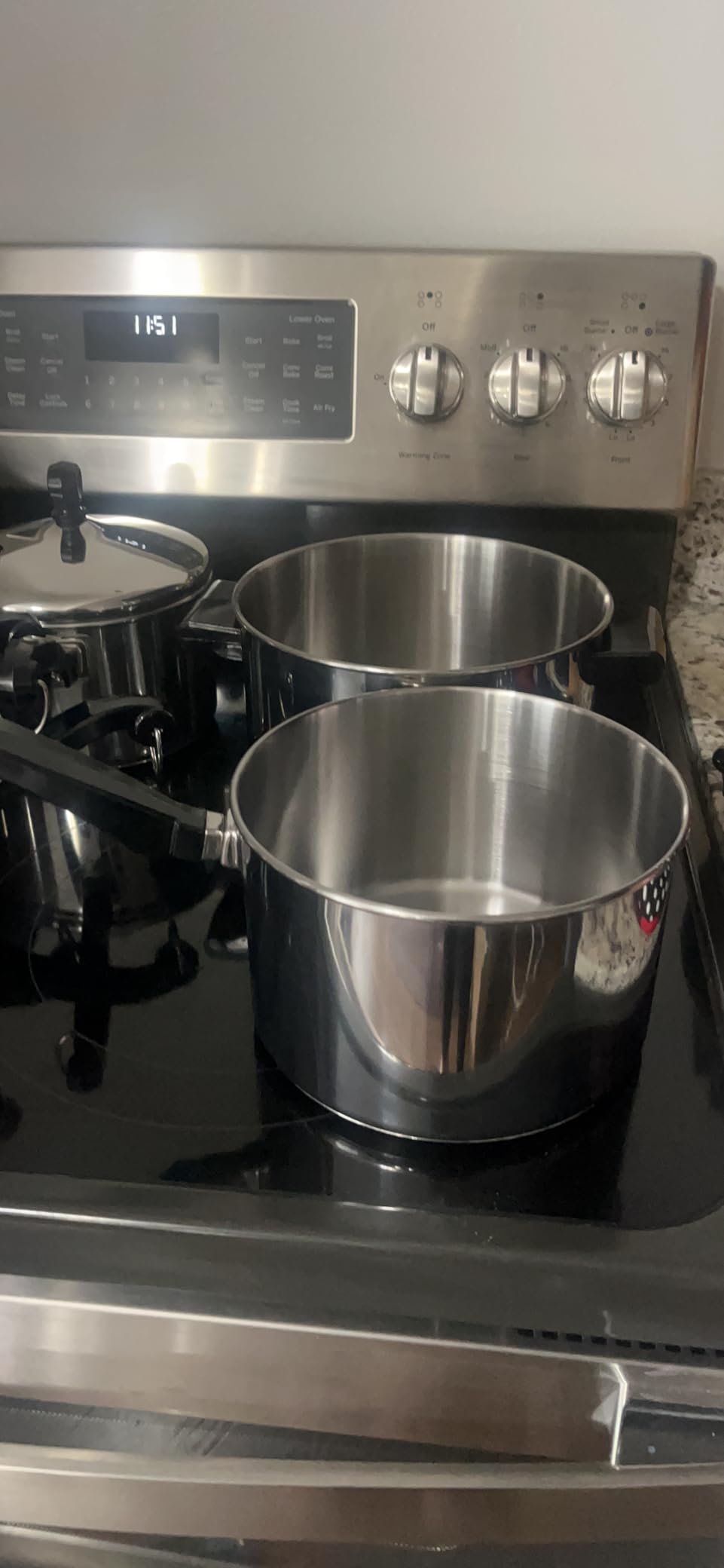 Farberware Classic Series Stainless Steel Pots and Pans Set, 15-Piece | Nonstick cookware, even heating, cooking pot set, induction compatible, dishwasher safe, oven safe customer photo 2