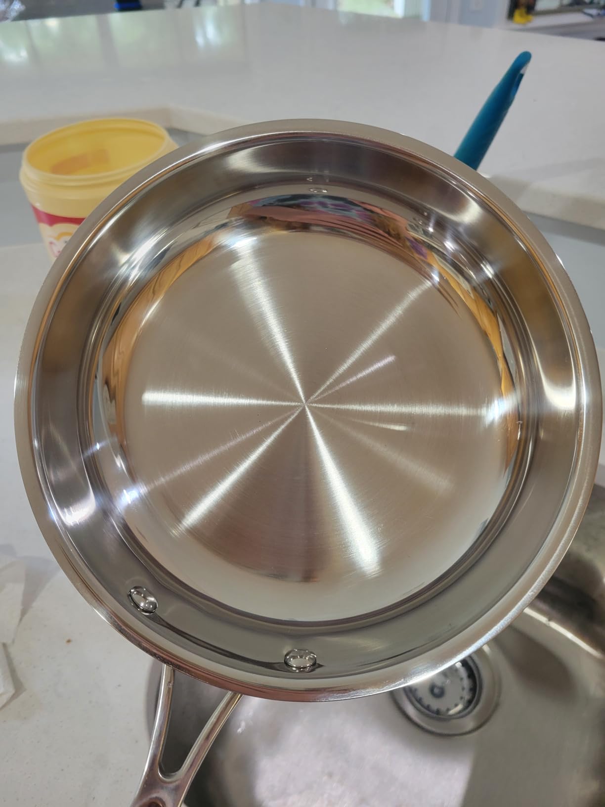Cuisinart 10-Inch Open Skillet, Stainless Steel Skillet Large Kitchen Pan, Dishwasher Safe, Compatible with Induction, Electric, Gas Cooktops, Oven Safe Saucepan, Cool Grip Handles customer photo 2