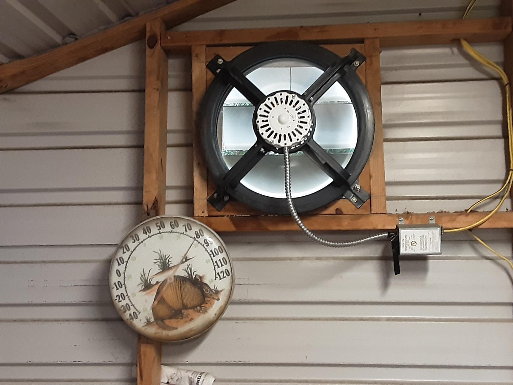 Air Vent Gable Ventilator 53315 Attic and Whole House Fans, Multicolor, Medium customer photo 2
