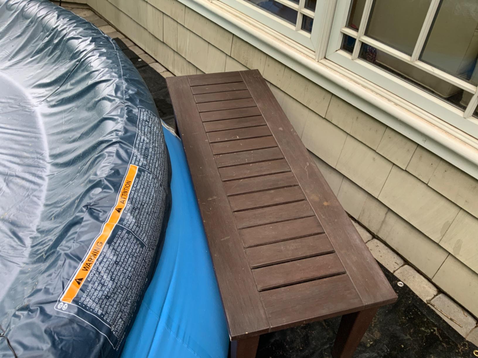 Intex 28120EH Easy Set Inflatable Swimming Pool: 10ft x 30in - Puncture-Resistant Material - Quick Inflation - 1018 Gallon Capacity - 23in Water Depth customer photo 2