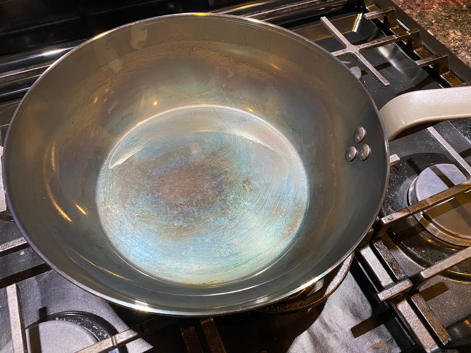 de Buyer MINERAL B Carbon Steel Country Fry Pan - 12.5