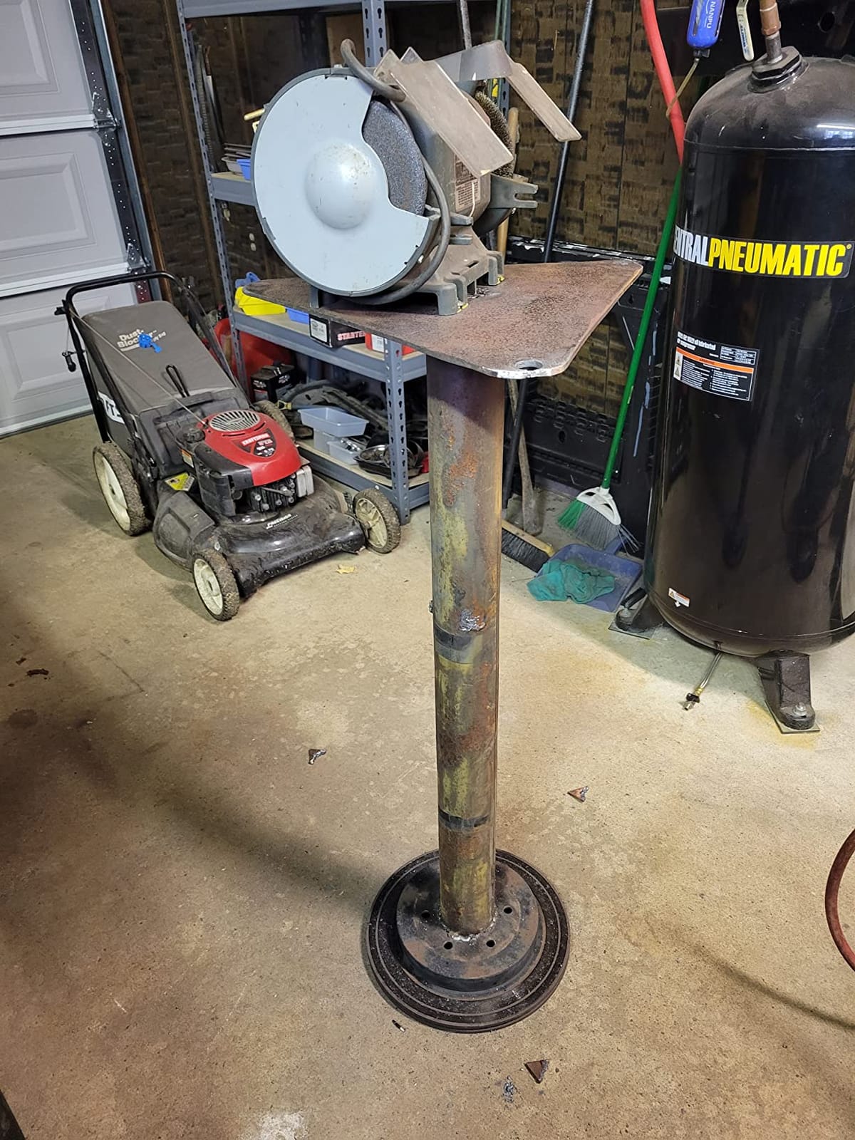 LOTOS LT5000D Plasma Cutter, 2024 Upgraded 5/8 inch 16mm Clean Cut 3/4 inch 20mm Severance Cut 50A Plasma Metal Cutter Machine, Plasma Cutting Equipment, Dual Voltage 120V or 240V, Brown customer photo 2
