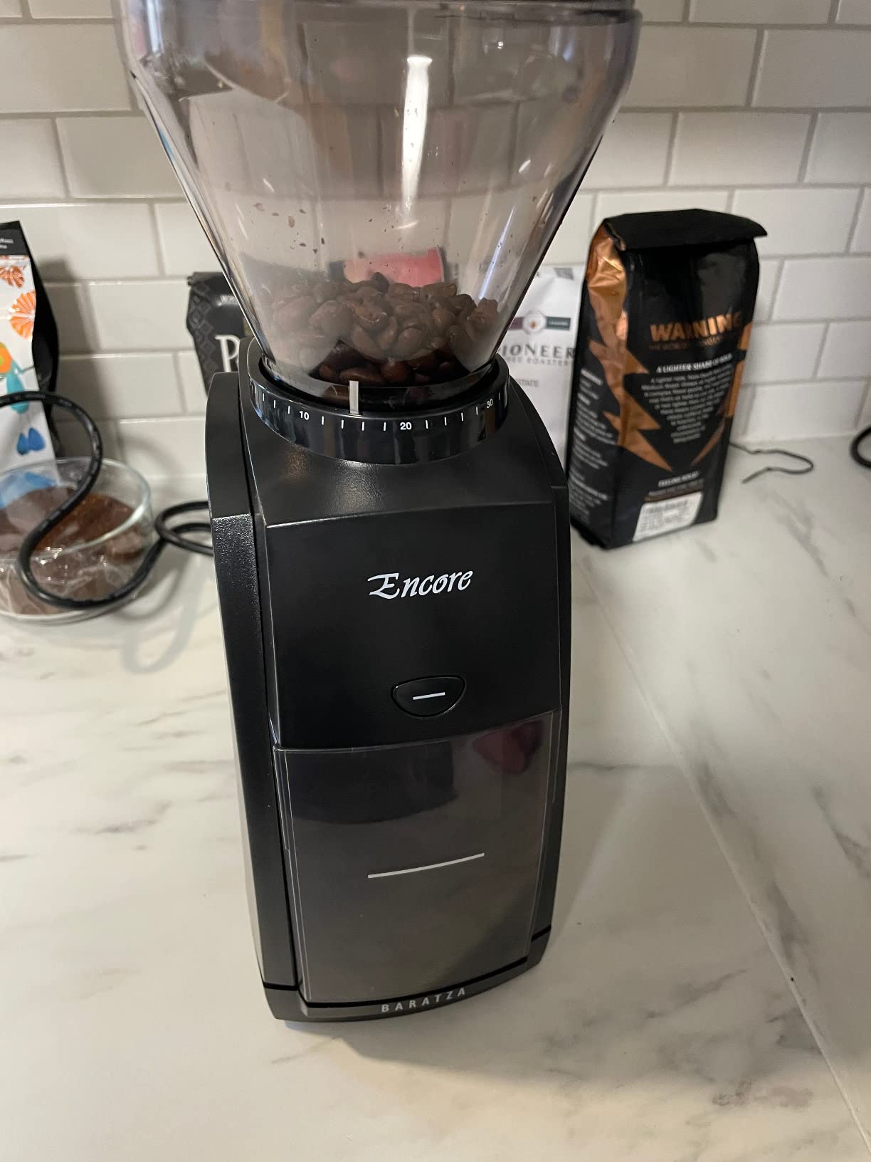 Baratza Encore Coffee Grinder ZCG485BLK, Black - Beginner-friendly with 40mm conical steel burrs customer photo 1