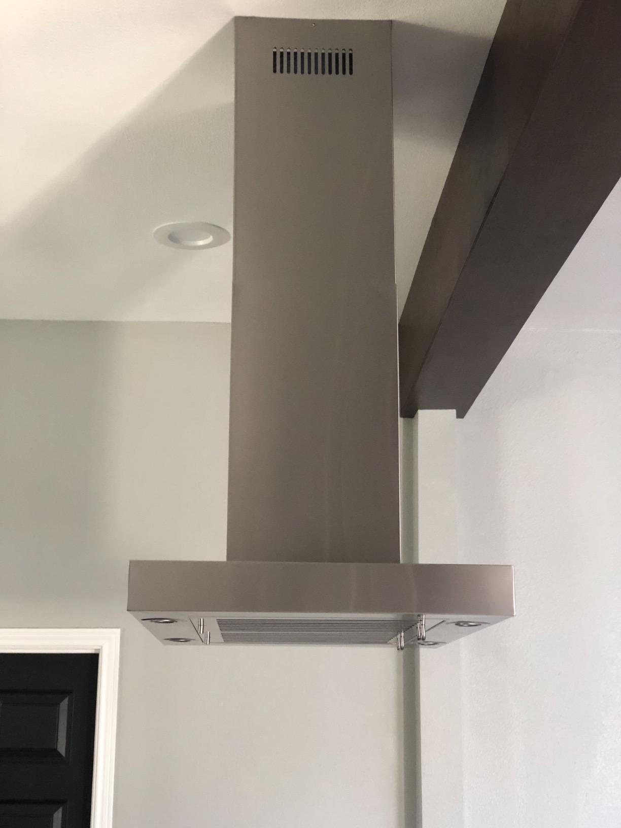 ZLINE 30 Convertible Vent Island Mount Range Hood in Stainless Steel (KE2i-30) customer photo 1