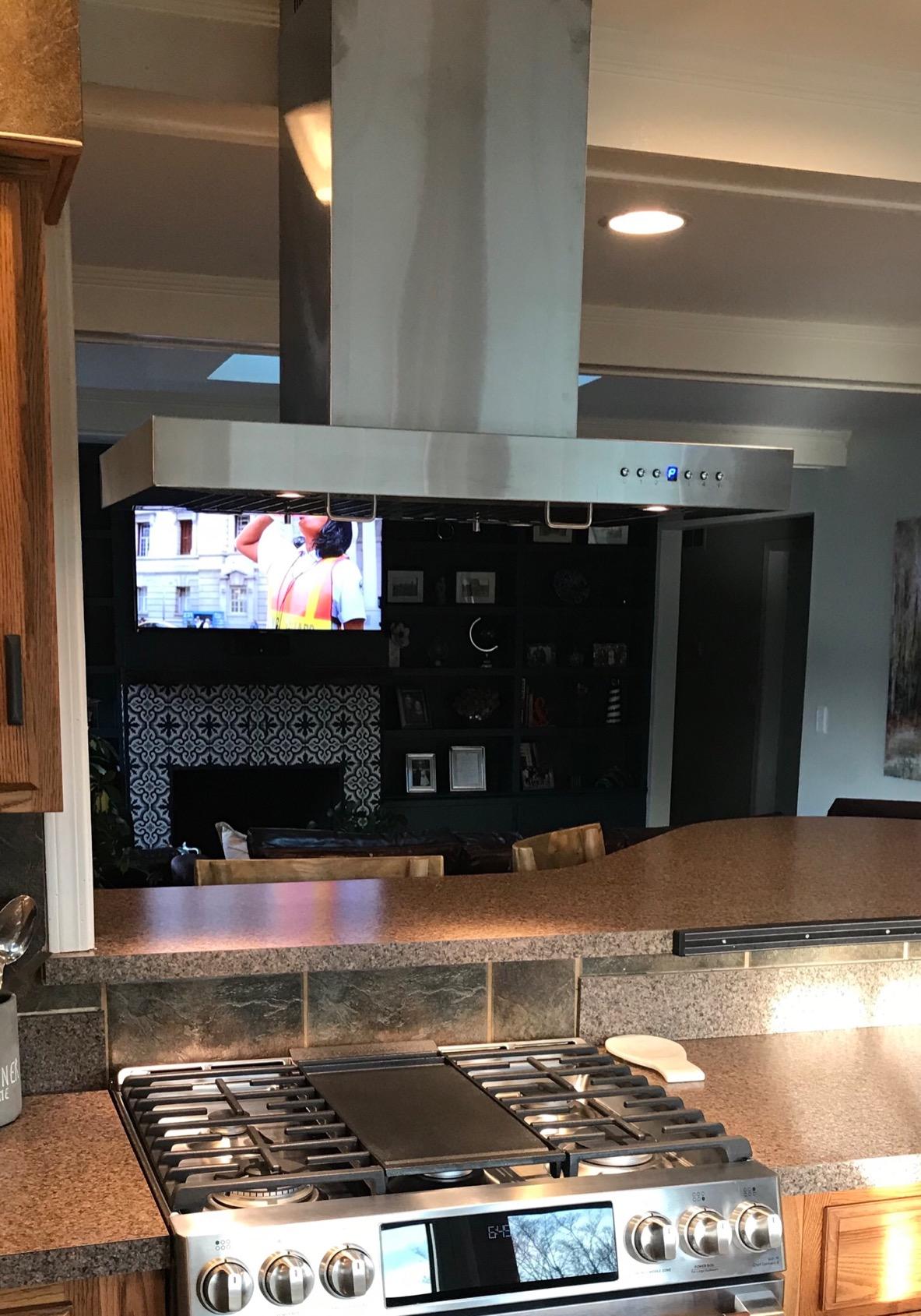 ZLINE 30 Convertible Vent Island Mount Range Hood in Stainless Steel (KE2i-30) customer photo 2