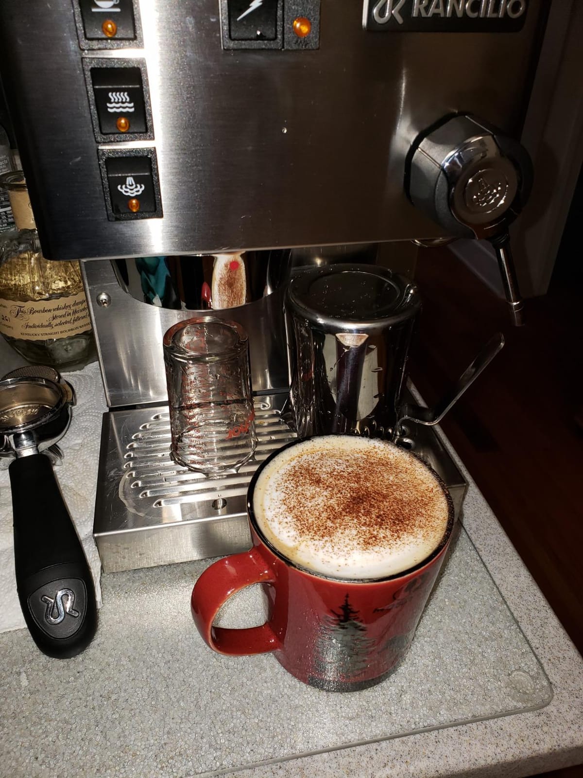 Rancilio Silvia Espresso Machinet,0.3 liters, with Iron Frame and Stainless Steel Side Panels, 11.4 by 13.4-Inch customer photo 1