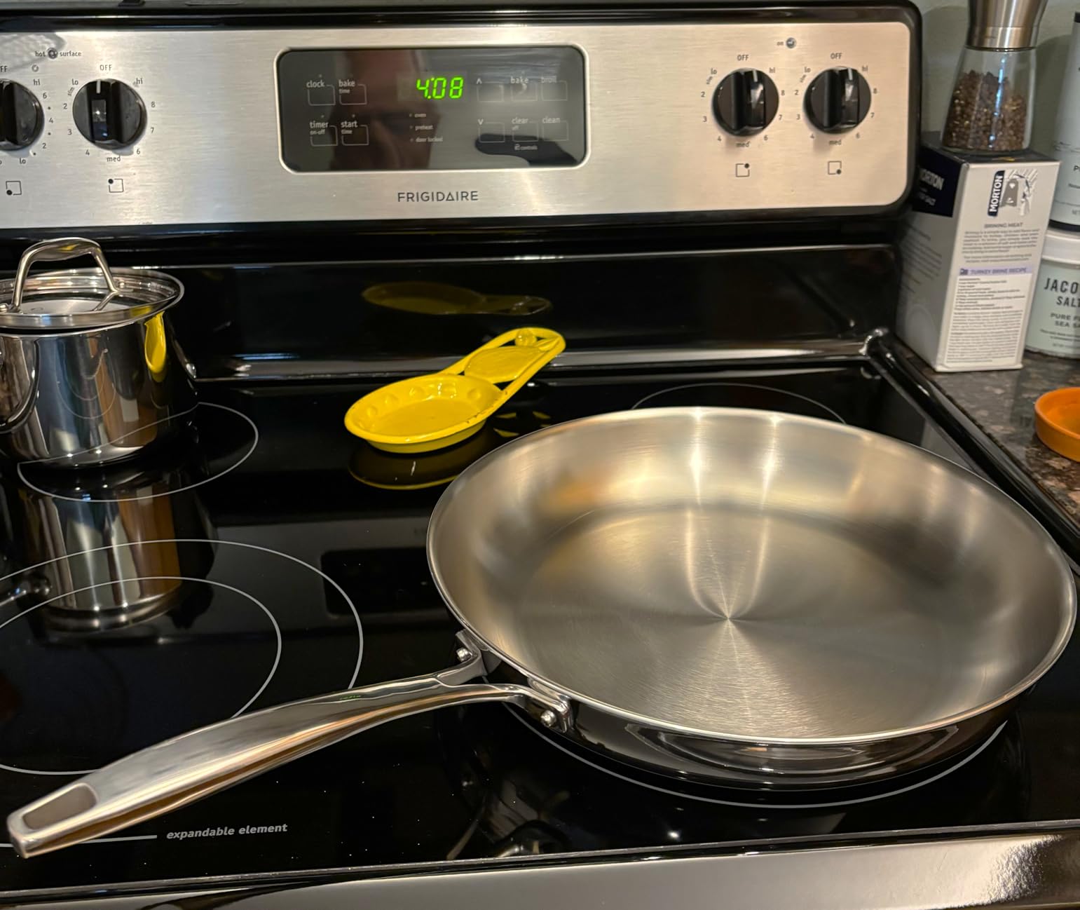 Tramontina Signature Tri-Ply Clad Stainless Steel 12-Inch Large Frying Pan - Induction-Ready Skillet, Dishwasher-Safe, NSF-Certified customer photo 2