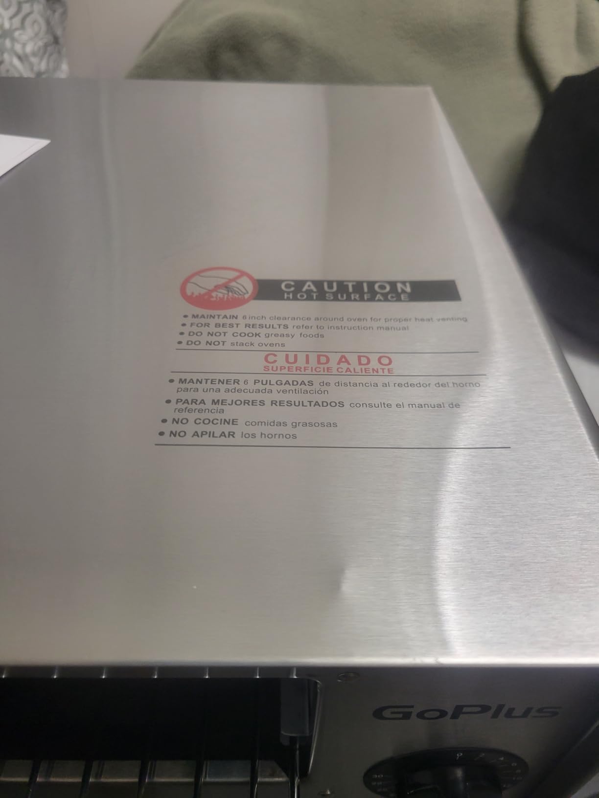 Costway Electric Oven, Stainless Steel Baker with Auto Shut-Off, Handle, Removable Tray, Countertop Pizza Maker for Kitchen & Commercial Use customer photo 1
