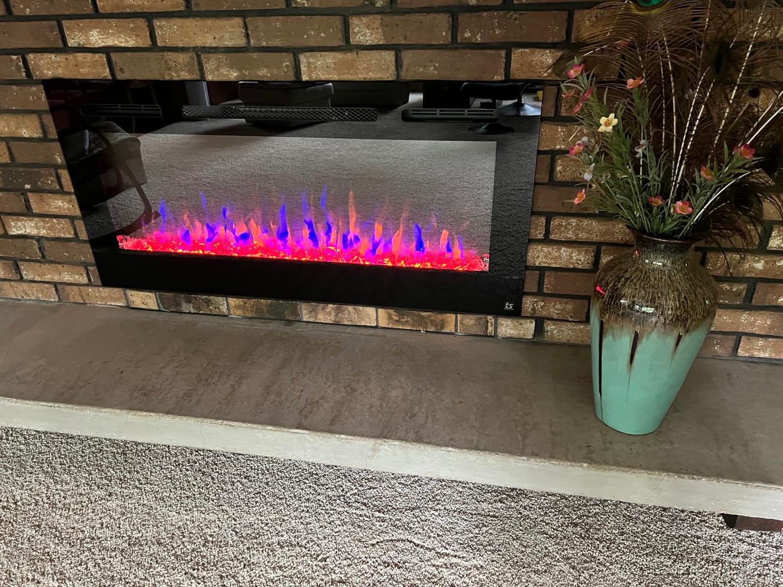 Touchstone Smart Electric Fireplace - The Sideline 60
