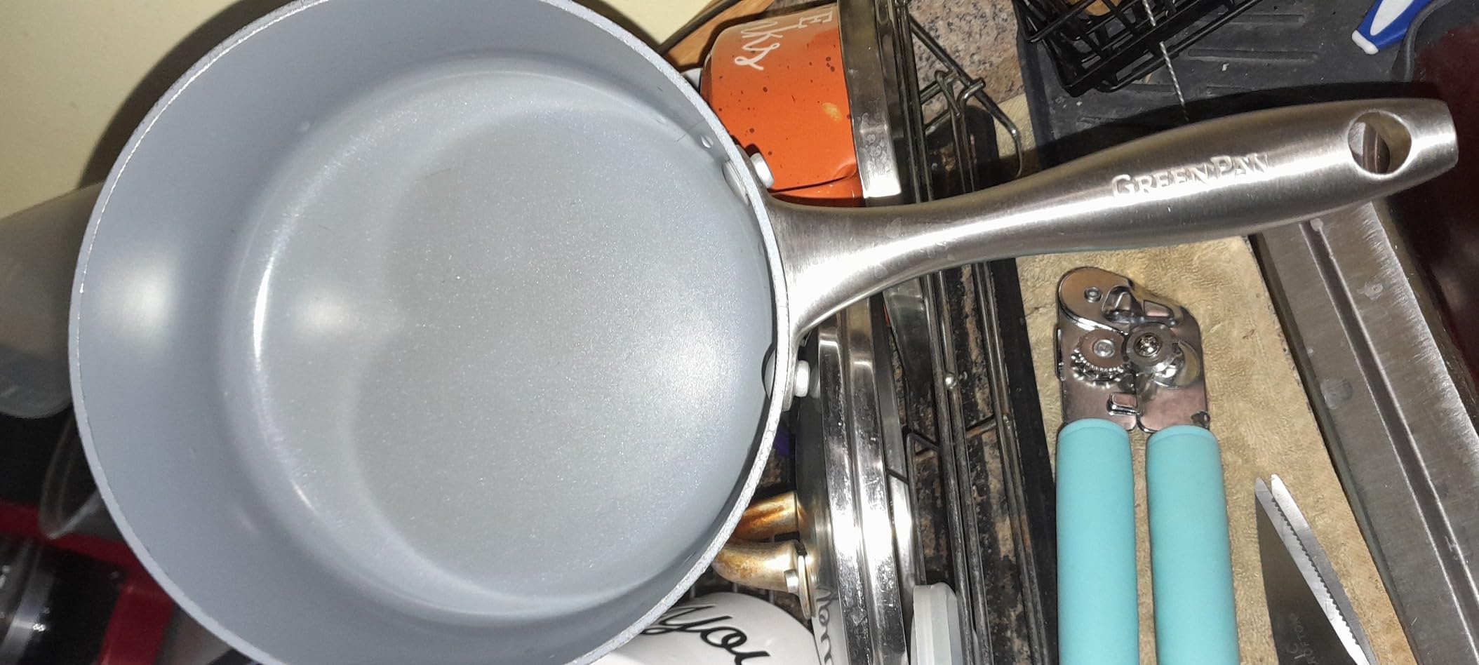 GreenPan Lima Hard Anodized Healthy Ceramic Nonstick 12 Piece Cookware Pots and Pans Set, PFAS-Free, Oven Safe, Gray customer photo 1