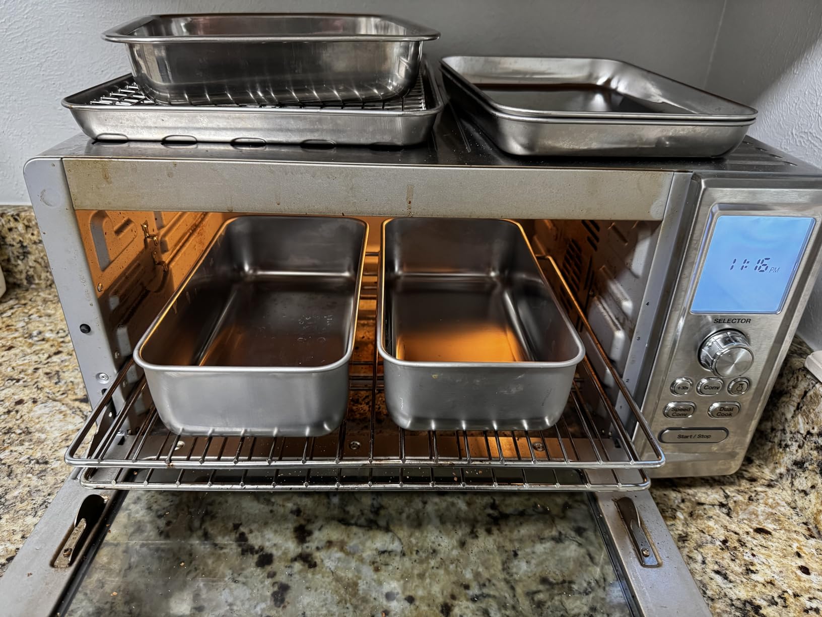 Cuisinart Convection Toaster Oven, 15-Function, 1800W, Stainless Steel | Exact Heat technology, fits 13