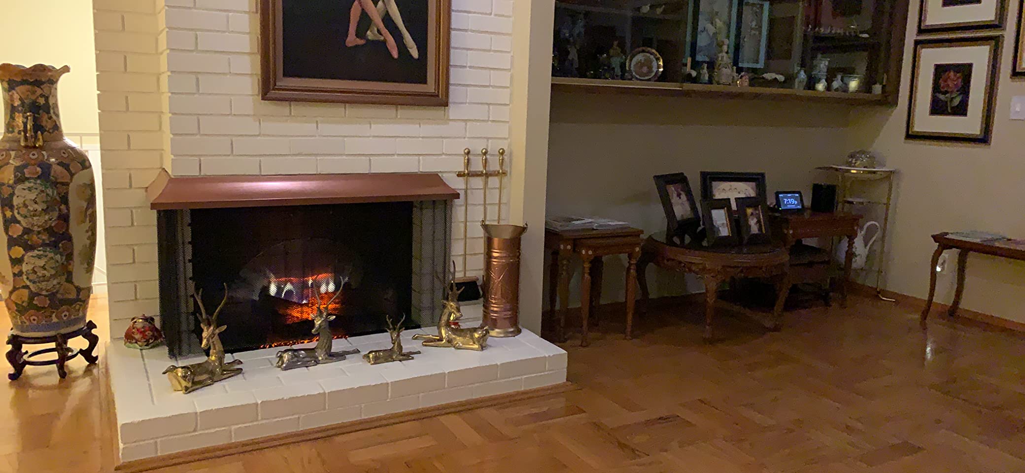 Dimplex Revillusion Electric Fireplace Log Insert - 25 Inch Faux Wooden Logs, Plug in Electric Heater + Glowing Ash Mat; Remote Control Included - Supplemental Zone Heat | Model #RLG25 customer photo 2