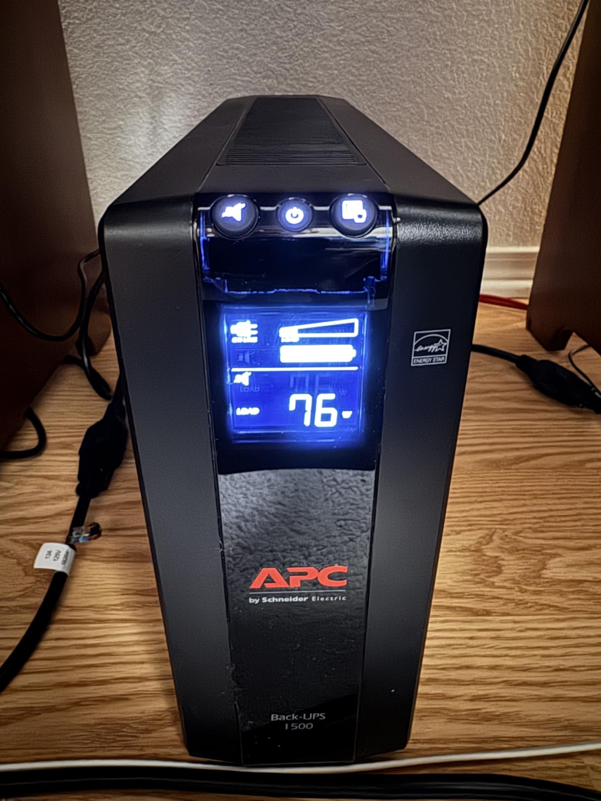 APC UPS 1500VA/900W Battery Backup for PCs, Office Electronics, BX1500M customer photo 1