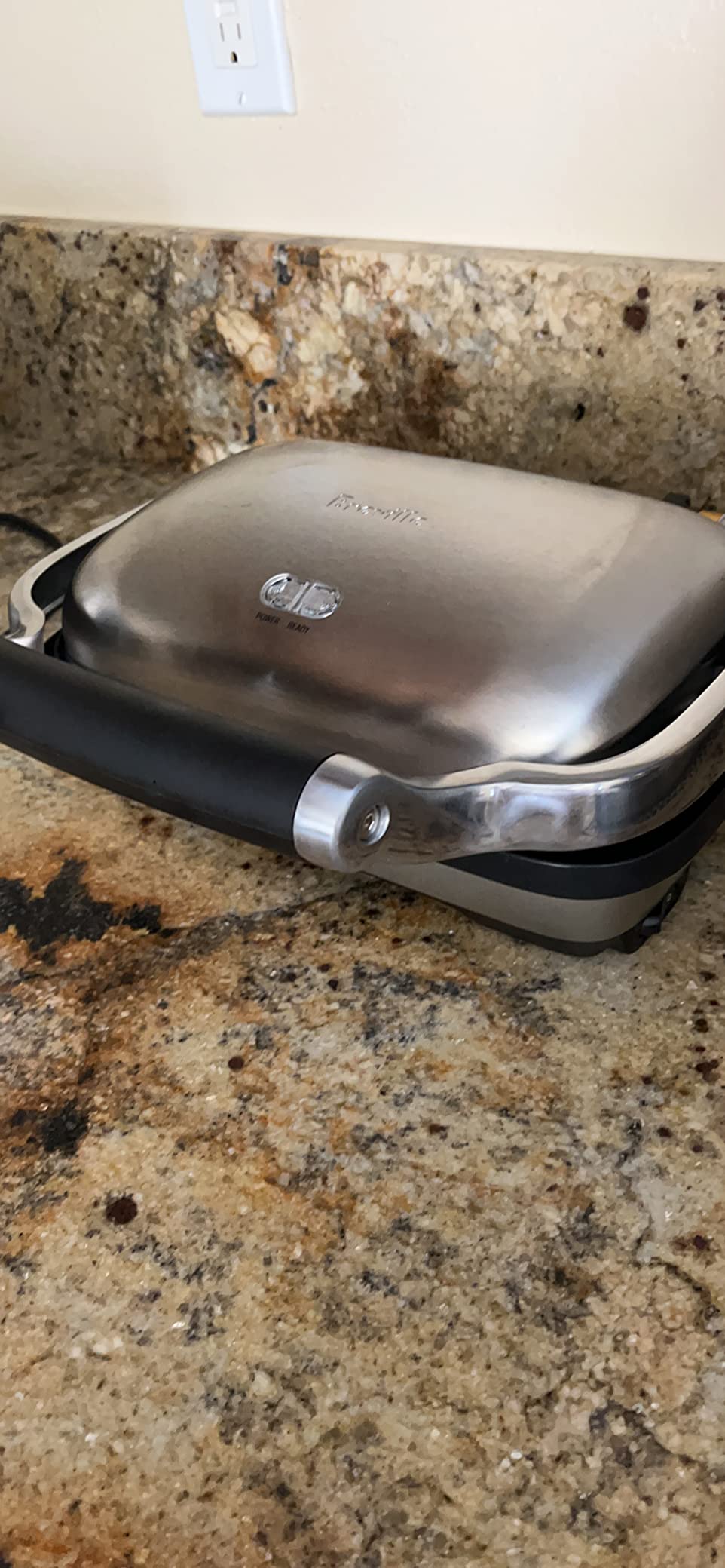Breville the Perfect Press Panini Press, BSG600BSS, Brushed Stainless Steel customer photo 1