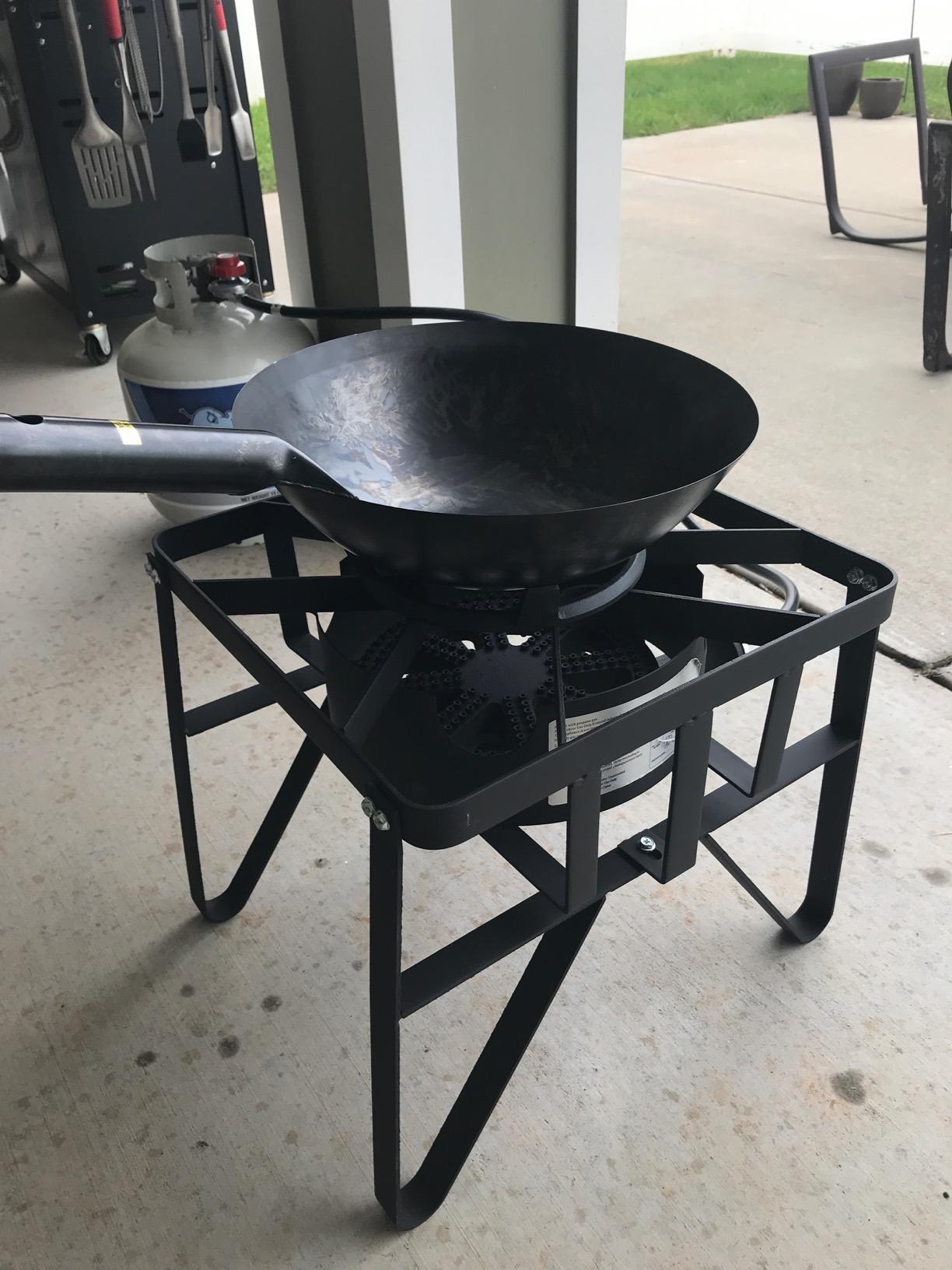 Concord Deluxe Banjo Single Propane Burner, 200,000 BTU Portable Outdoor Stove for Camping Cooking/Home Brewing/Making Sauces, 16