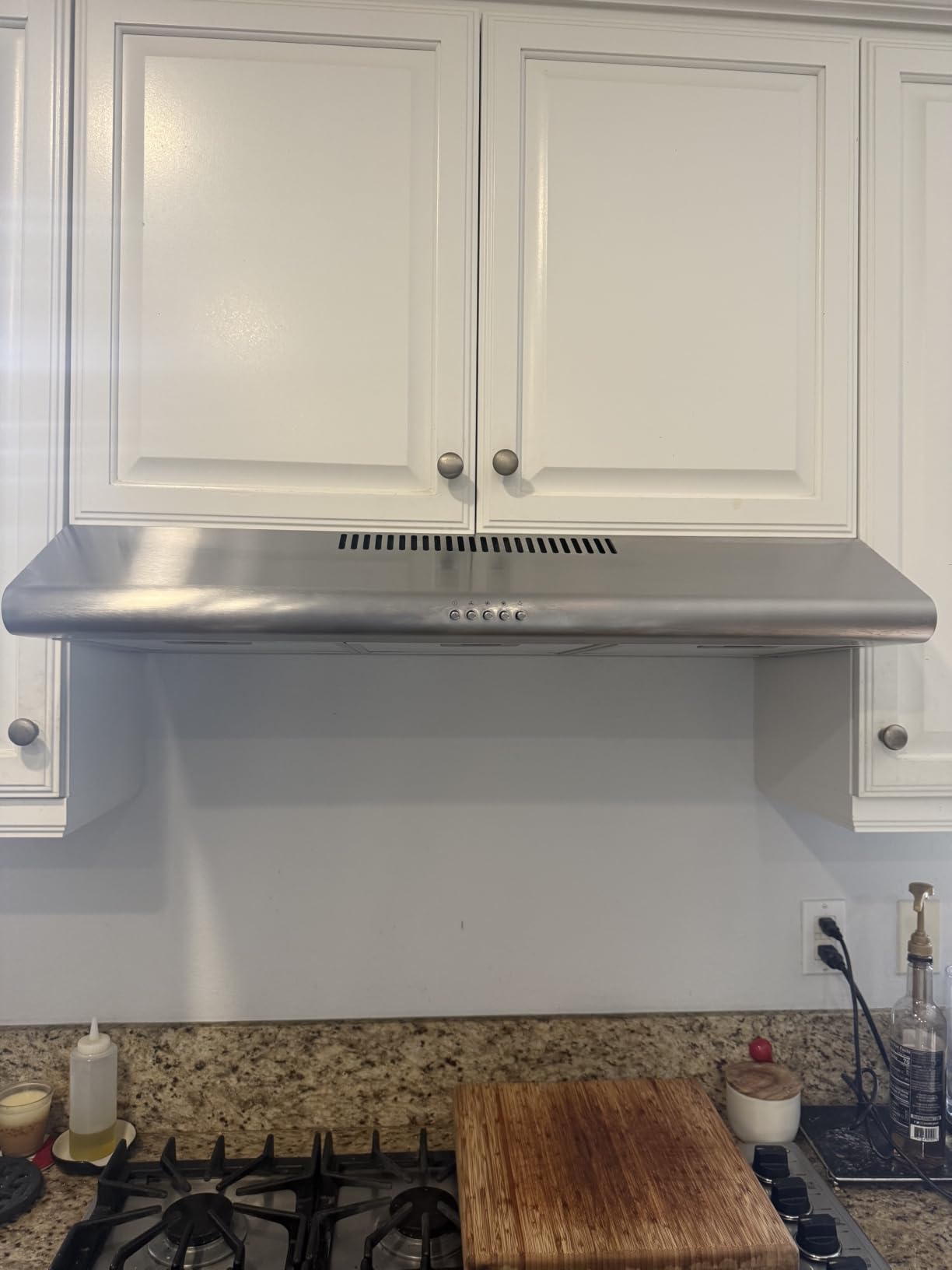36 in. Delta Coll Ducted Under Cabinet Range Hood, Mesh Filters, Stainless | Cosmo COS-5MU36 Reusable Filters, LED Lighting, Push Button Controls, 3 Fan Speeds, Slim Profile, Top or Rear Venting customer photo 1