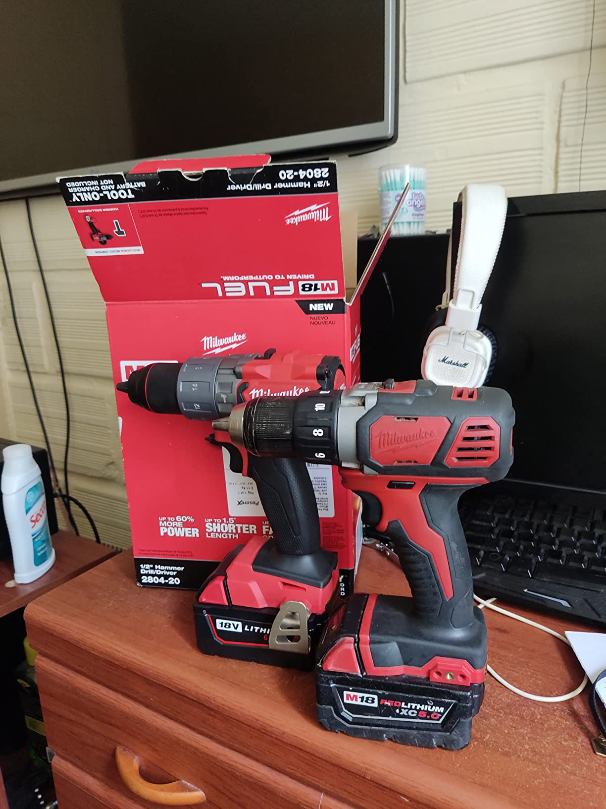 2804-20 M18 FUEL 1/2 in. Hammer Drill (Tool Only) | Peak Torque = 1,200 in-lbs customer photo 2