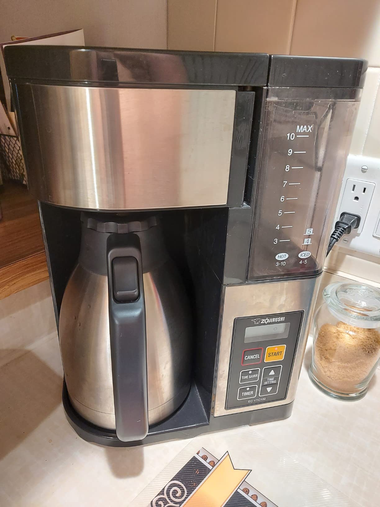 Zojirushi EC-YTC100XB 10-Cup Coffee Maker (Stainless Steel/Black) customer photo 1