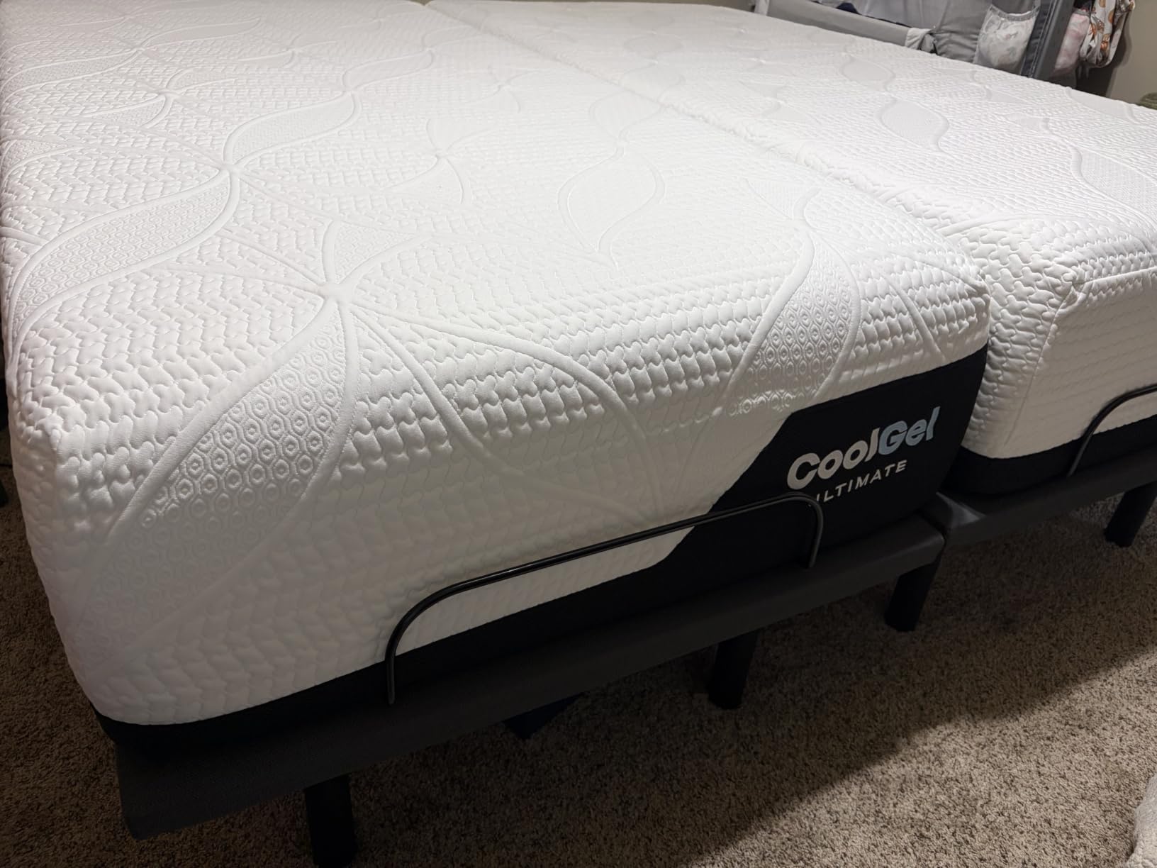 Classic Brands Cool Gel Chill Memory Foam 14-Inch Mattress with 2 BONUS Pillows |CertiPUR-US Certified |Bed-in-a-Box, Queen customer photo 1