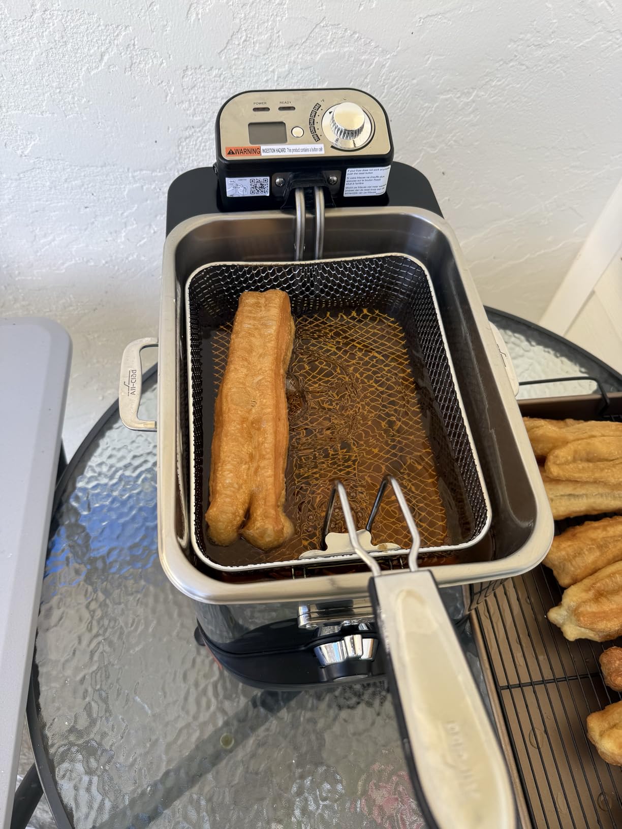 All-Clad Electric Deep Fryer with Basket and Lid, Stainless Steel customer photo 1