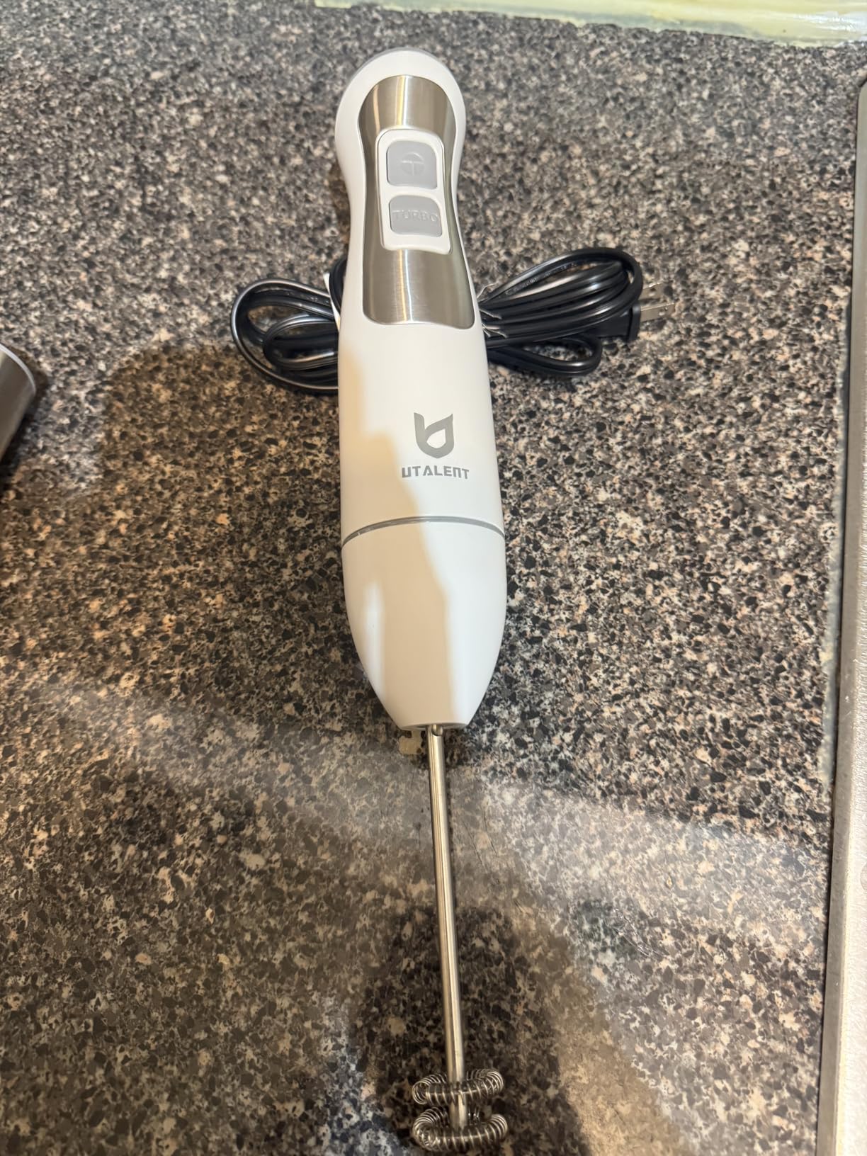 UTALENT 3-in-1 Immersion Hand Blender - 8-speed stick blender, Pure Copper Winding Motor customer photo 2