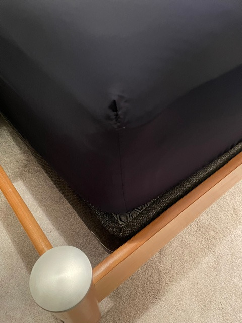 King Sheets by Pure Bamboo, Genuine 100% Organic Viscose Derived from Bamboo Bed Sheet Set, Soft & Cooling, Double Stitching, 2 Year Quality Promise (King, White) customer photo 1