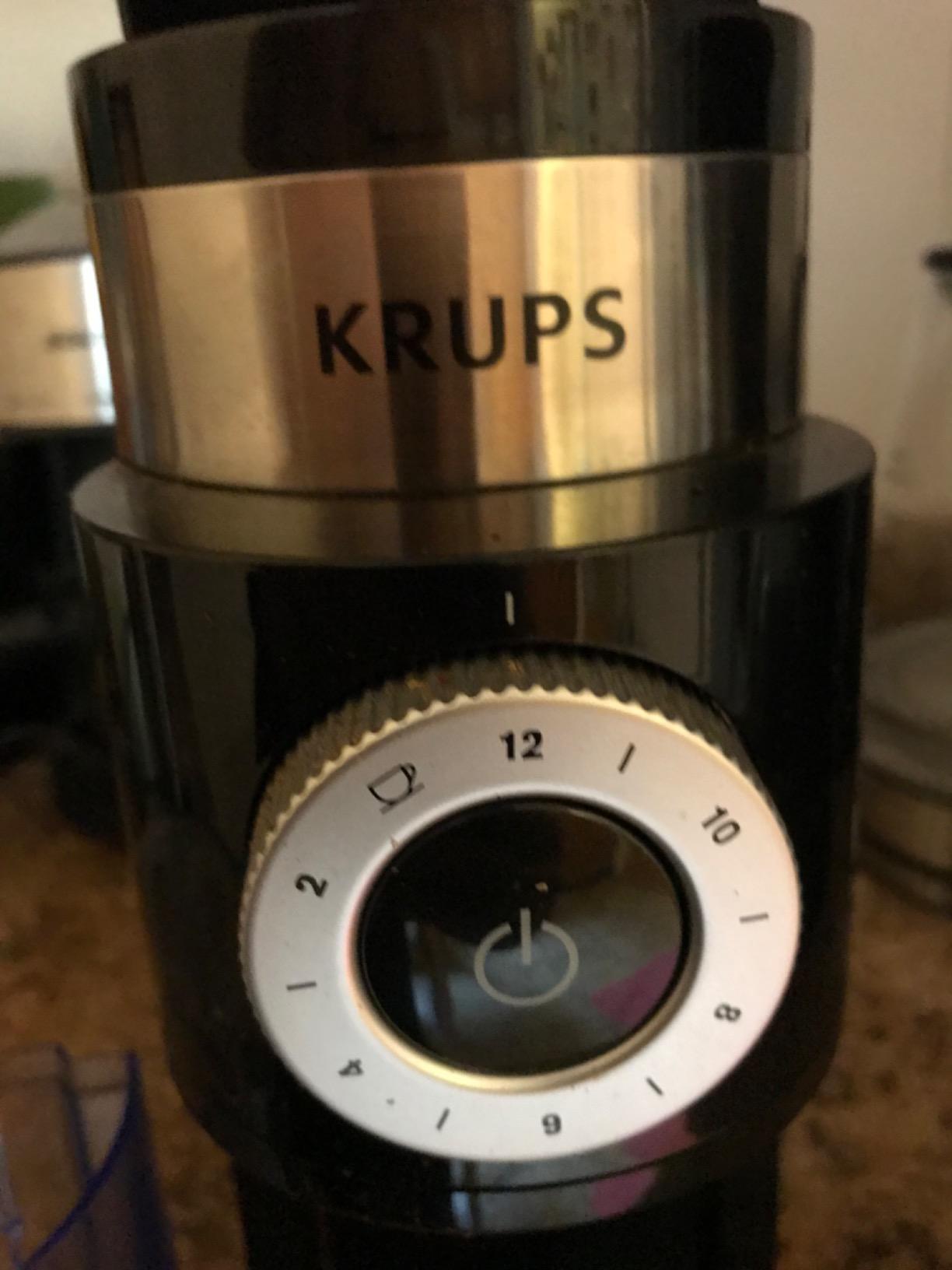 KRUPS Precision Burr Coffee Grinder: 12 Settings, 8 oz Capacity customer photo 1