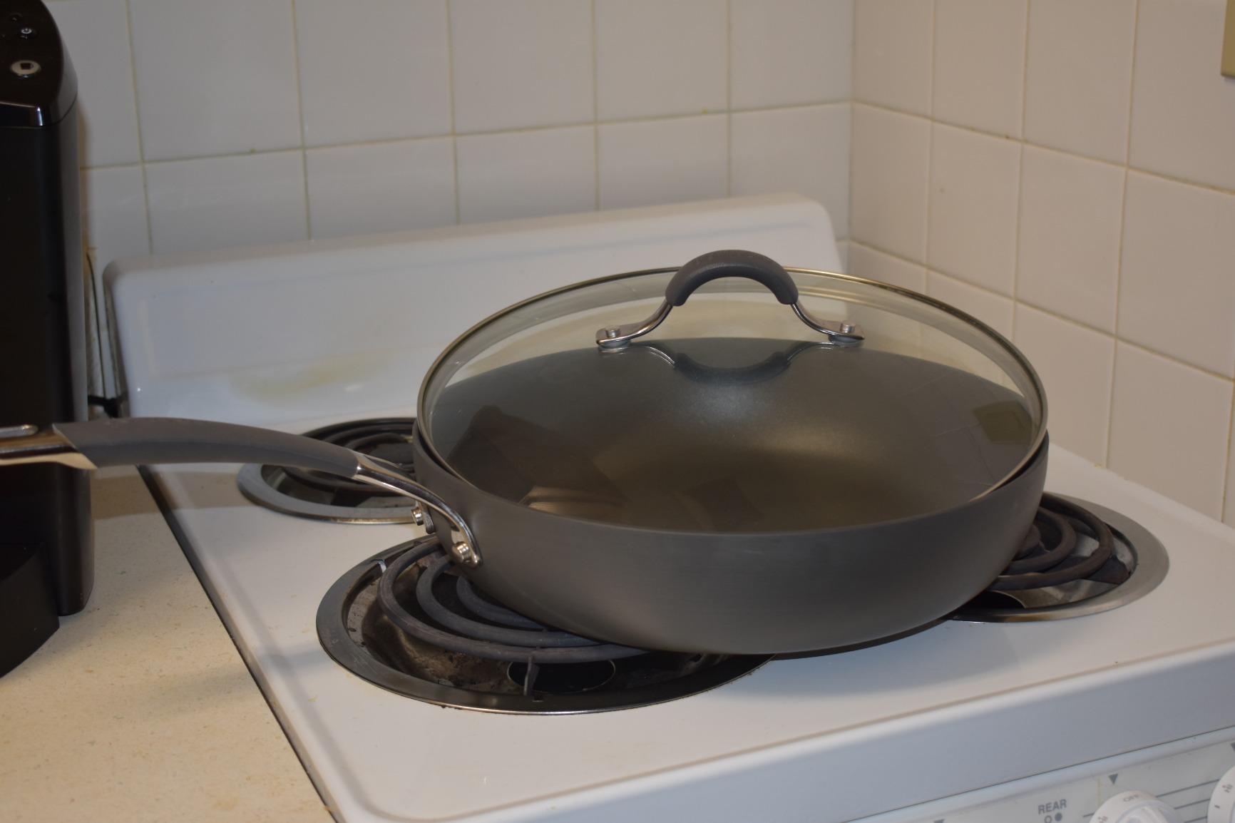 Circulon Radiance Hard Anodized Nonstick Frying Pan Set, 3-Piece, Gray | Nonstick frying pan set - 8.5