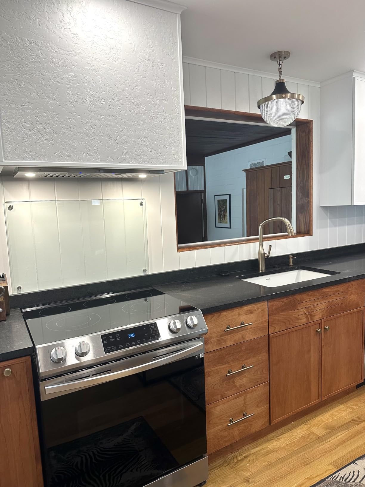 IKTCH 30 inch Built-in/Insert Range Hood 900 CFM, Ducted/Ductless Convertible Duct, Stainless Steel Kitchen Vent Hood with 4 Speed Gesture Sensing&Touch Control Panel(IKB01-30) customer photo 2