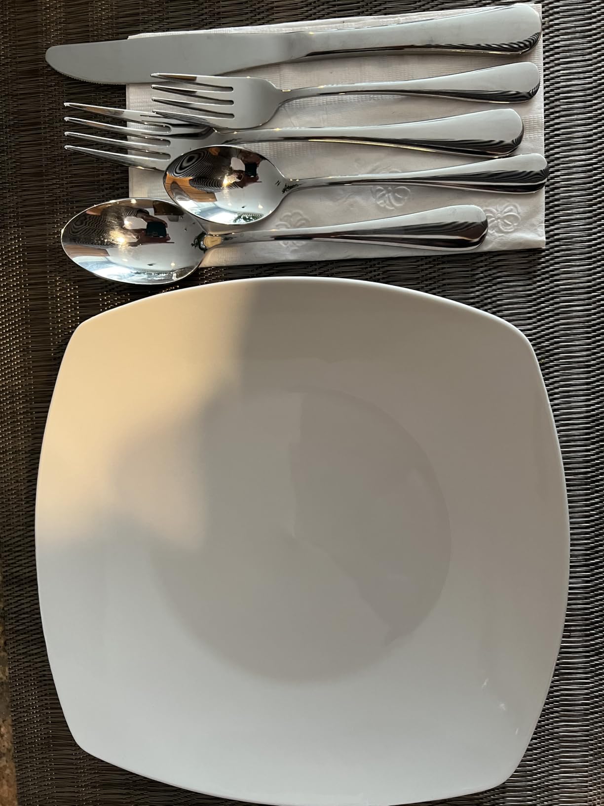 Silverware Set for 8, 40 Piece Stainless Steel Flatware Utensil Cutlery Set | Heavy Duty Steak Knife Fork and Spoon, Dishwasher Safe, Gift Package for Wedding Housewarming customer photo 2