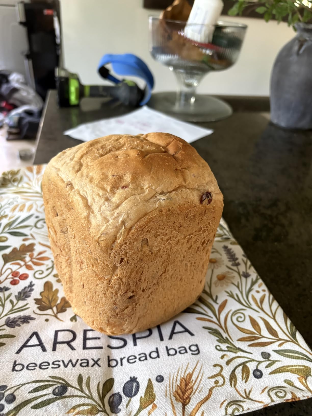 Elite Gourmet Programmable Bread Maker Machine, 2 Lb, 3 Sizes, 19 Presets, Black, Features Gluten-Free, Dough and Jam Presets Plus a Delay Timer customer photo 2