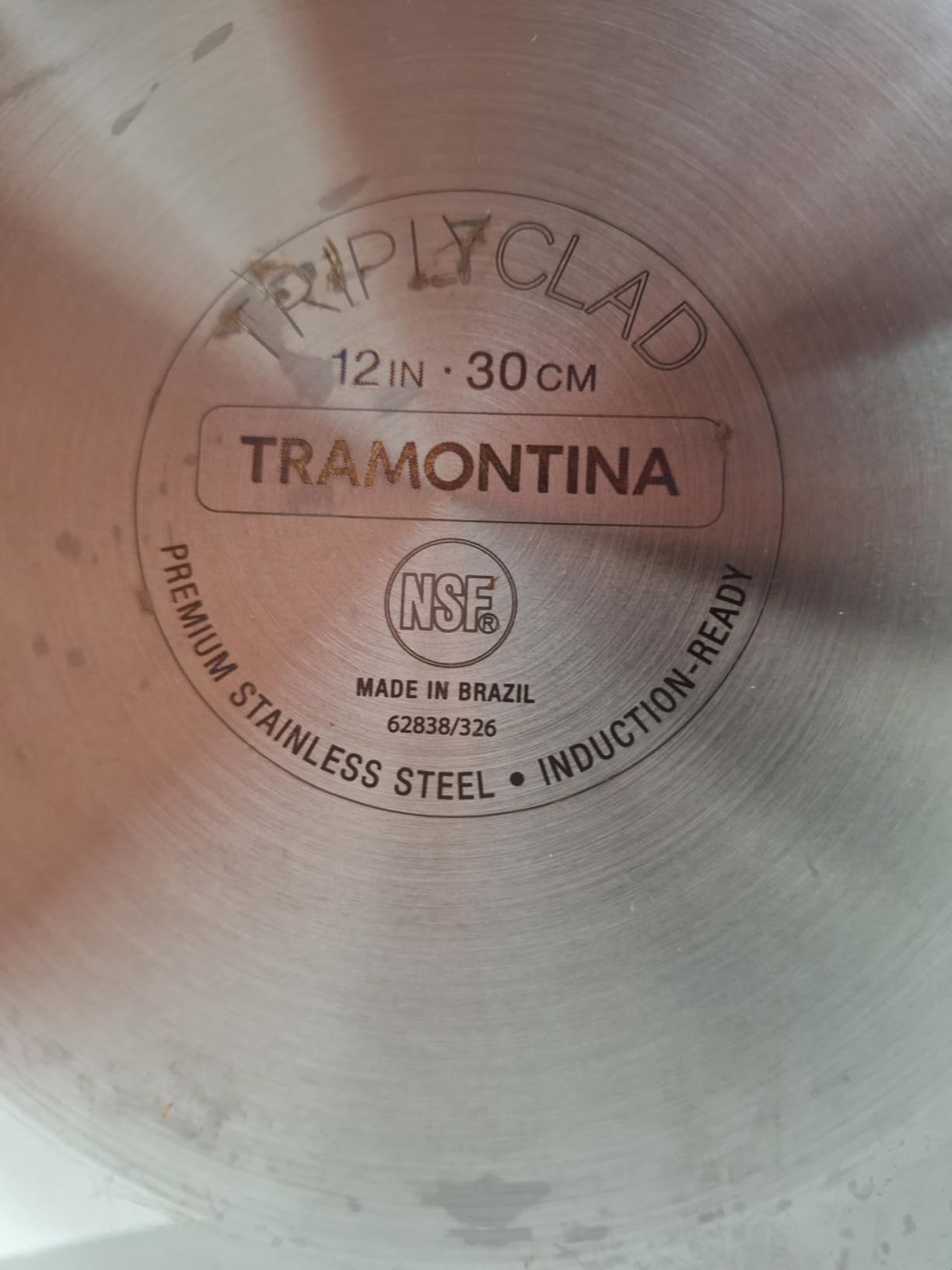 Tramontina Signature Tri-Ply Clad Stainless Steel 12.5-Inch Wok with lid | Induction-Ready, Dishwasher-Safe, NSF-Certified, Made in Brazil customer photo 2
